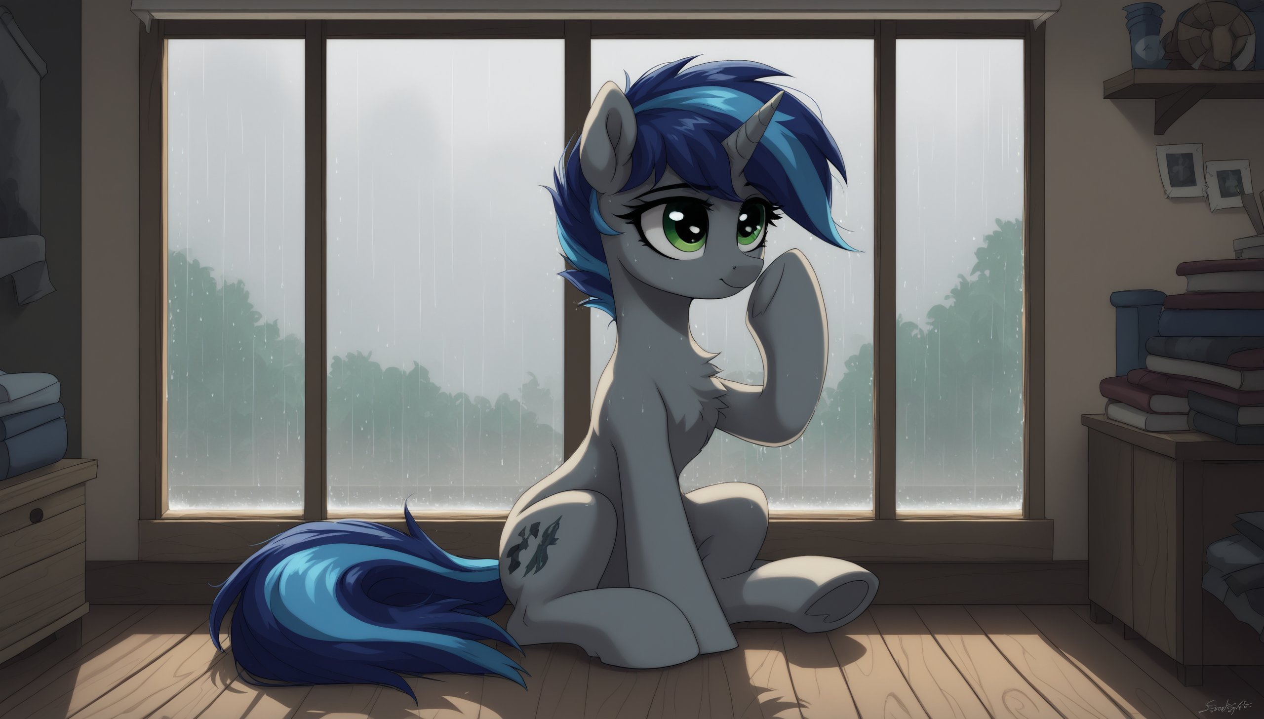 00929-898884916-__MLP,  score_7, rain at window, shadow, full body, pony, sitting inside room, looking at window  _lora_Cypher_1_Cypher, unicorn.jpg